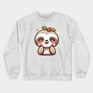 Adorable Kawaii Sloth Crewneck Sweatshirt